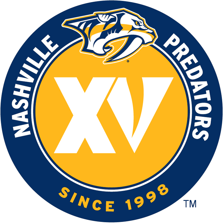 Nashville Predators 2014 Anniversary Logo iron on transfers for fabric
